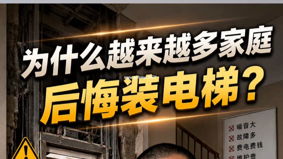 【电梯避坑】为什么越来越多家庭 后悔装电梯？